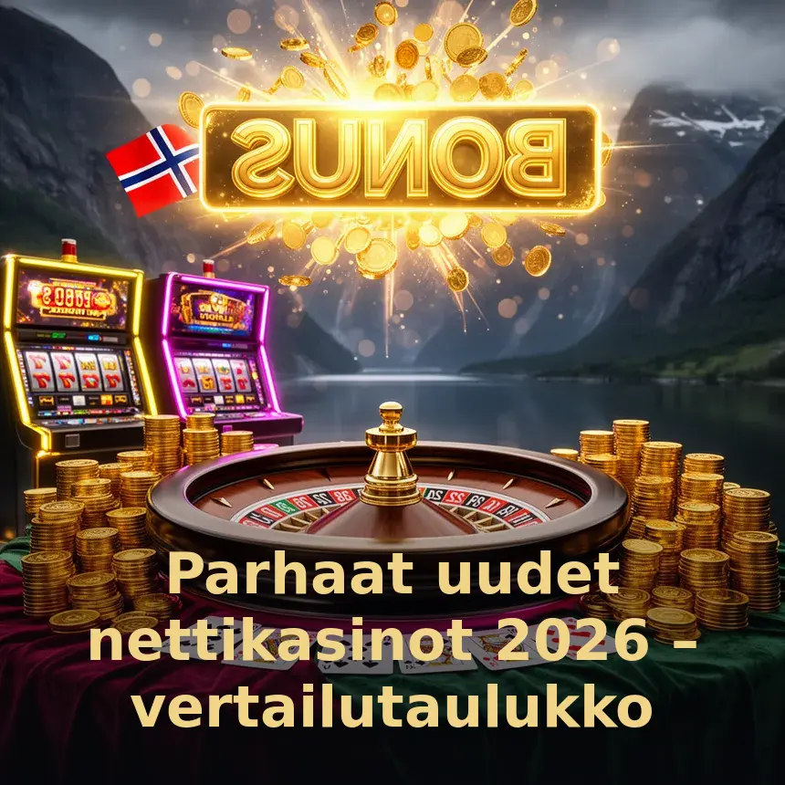 Parhaat uudet nettikasinot 2026 – vertailutaulukko
